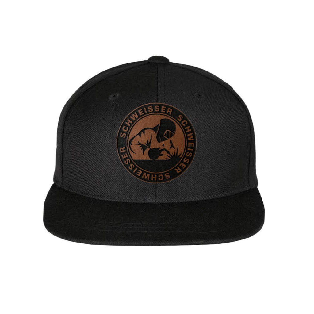 Snapback Schweisser Lederpatch