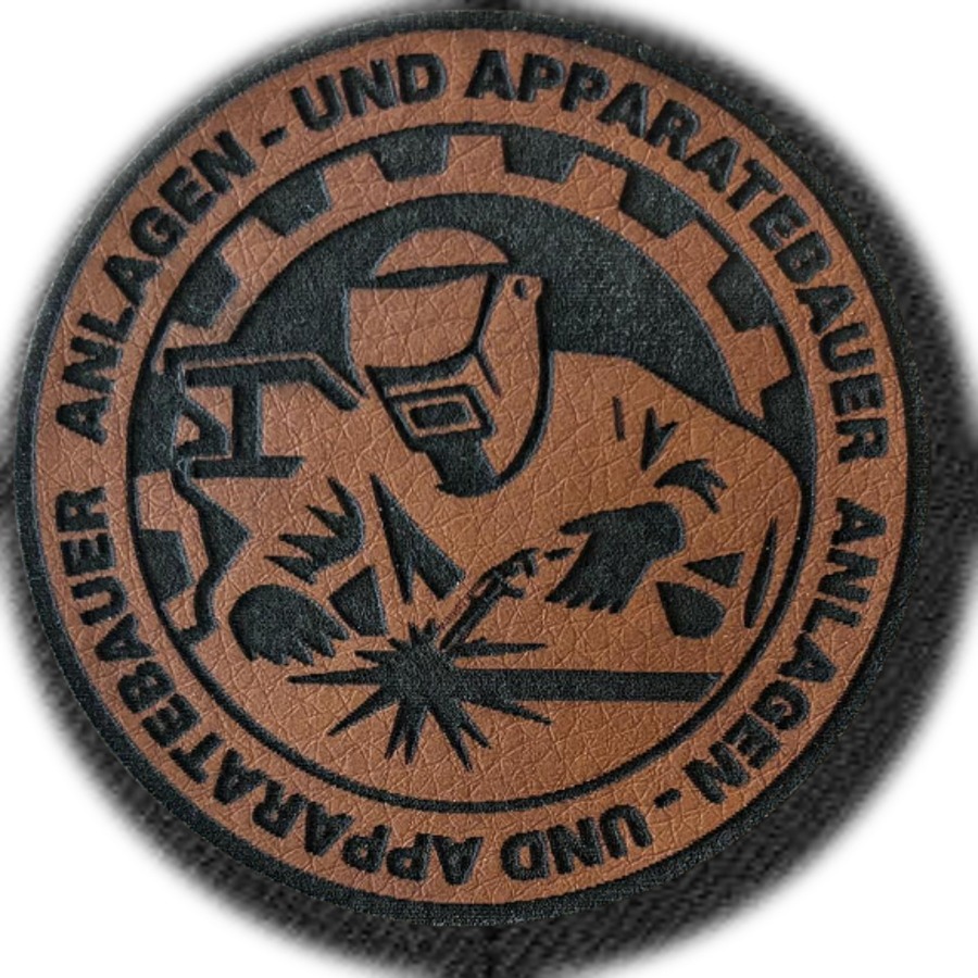 Snapback Anlagen -und Apparatebauer Lederpatch 2