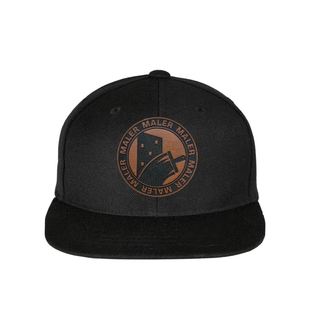 Snapback Maler Lederpatch
