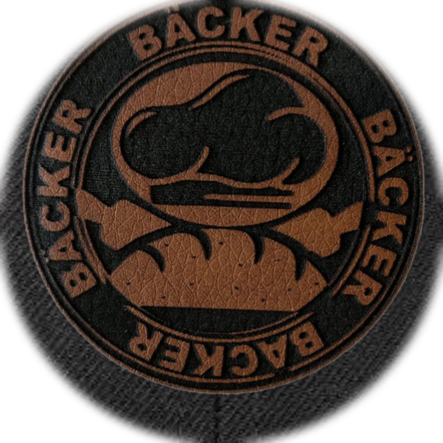 Snapback Bäcker Lederpatch 2