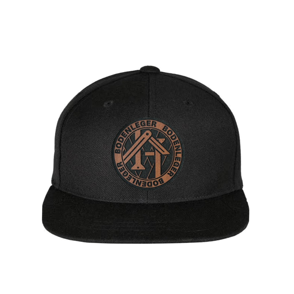 Snapback Bodenleger Lederpatch