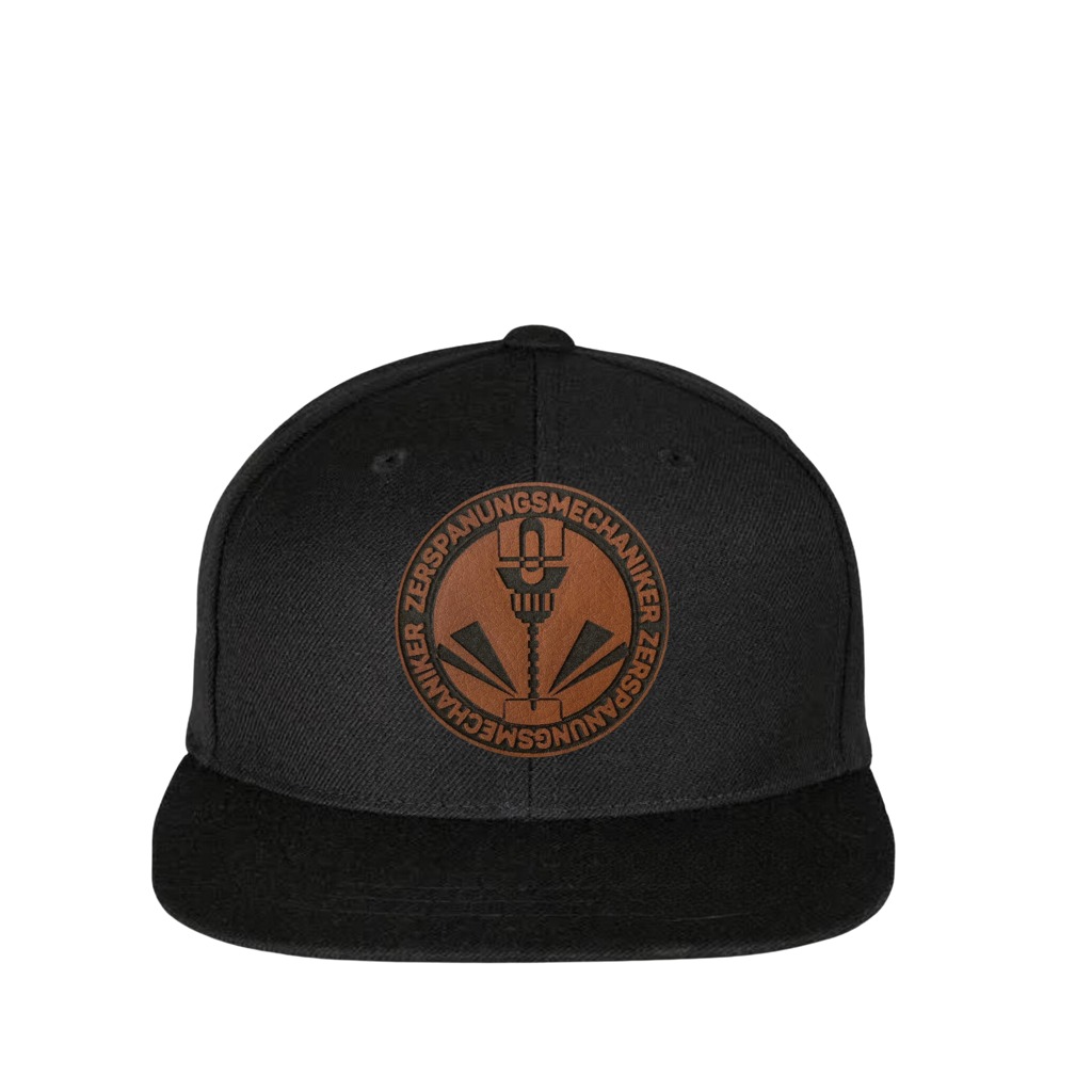 Snapback Zerspanungsmechaniker Lederpatch