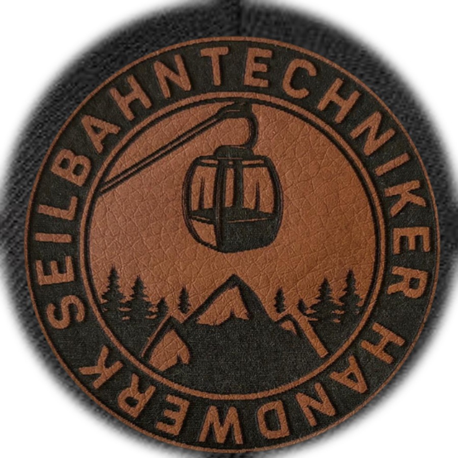 Snapback Seilbahntechniker Lederpatch 2