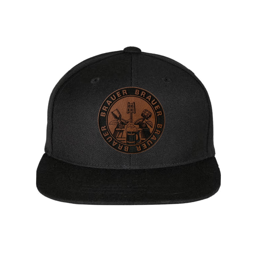 Snapback Brauer Lederpatch