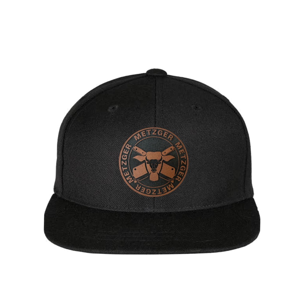 Snapback Metzger Lederpatch