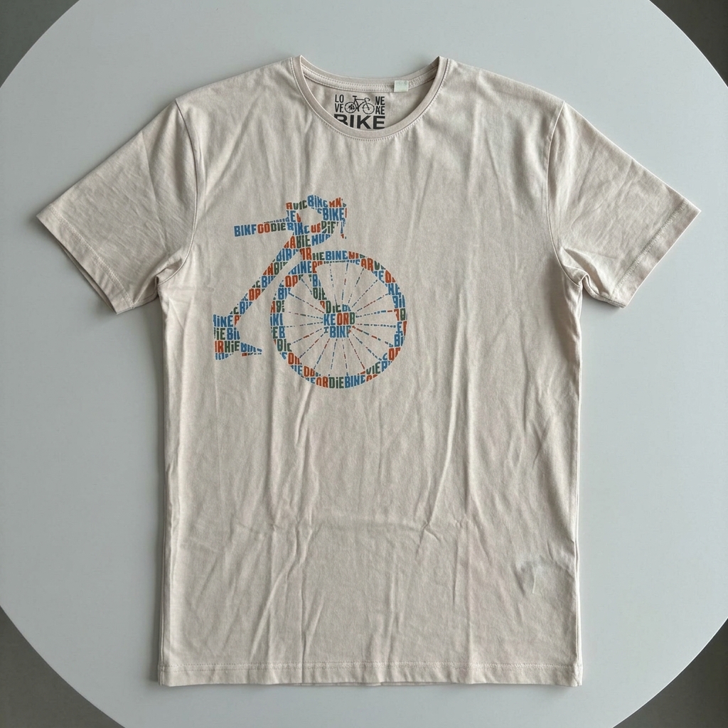 T-Shirt "BIKE" LOVE VELO premium – en coton BIO 2